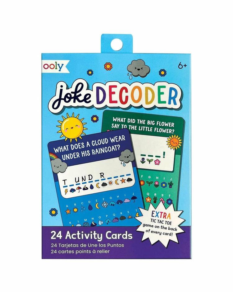 Activity Cards – Joke Decoder Paper Gams  |  Arts + Crafts Arts + Crafts Arts + Crafts