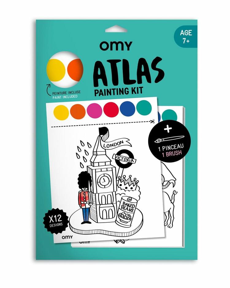 Atlas Painting Kit  |  Arts + Crafts Arts + Crafts Arts + Crafts