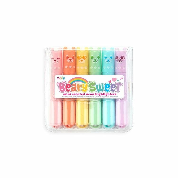 Beary Sweet Mini Scented Highlighters Set Of 6  |  Arts + Crafts Arts + Crafts Arts + Crafts