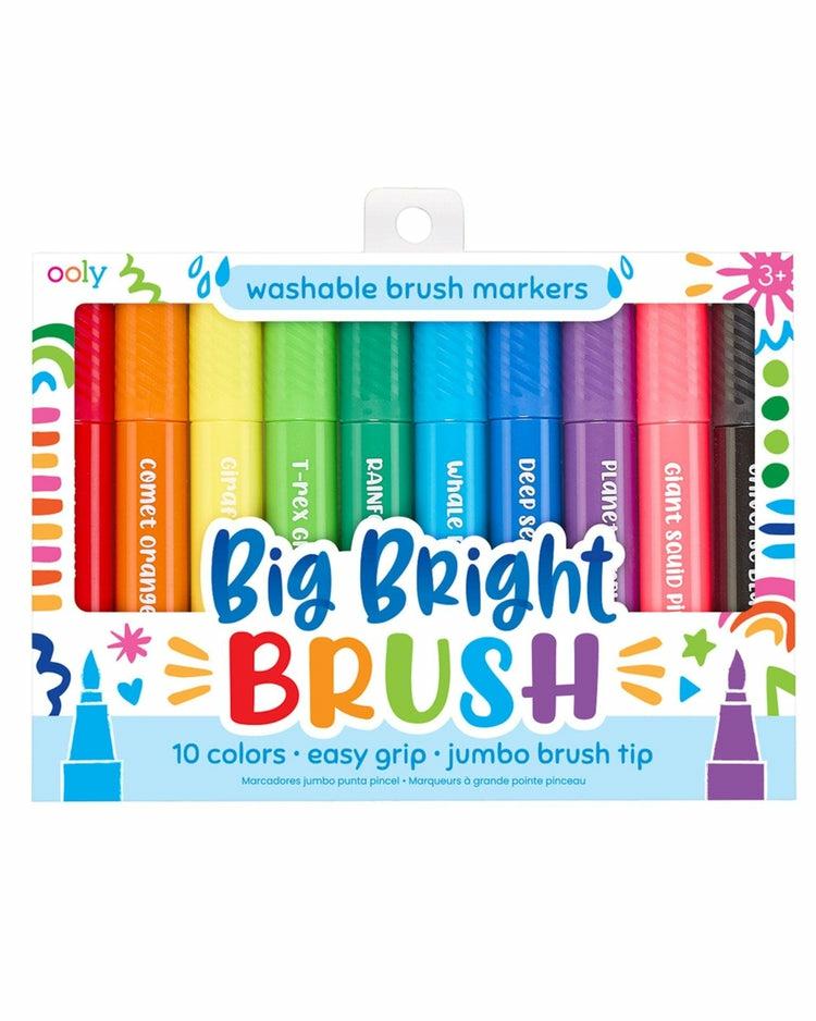 Big Bright Brush Markers  |  Arts + Crafts Arts + Crafts Arts + Crafts