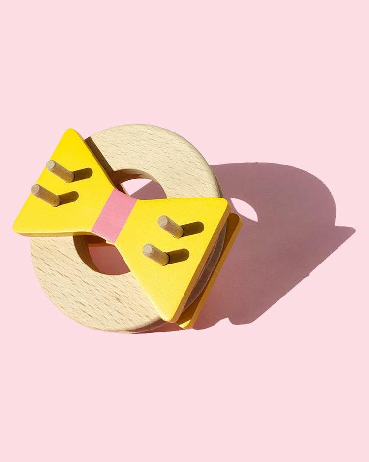 Bow  In Yellow  |  Wooden Toys Arts + Crafts Arts + Crafts