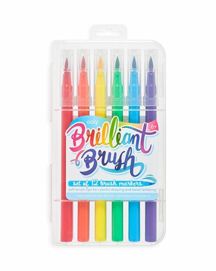 Brilliant Brush Markers Set Of 12  |  Arts + Crafts Arts + Crafts Arts + Crafts