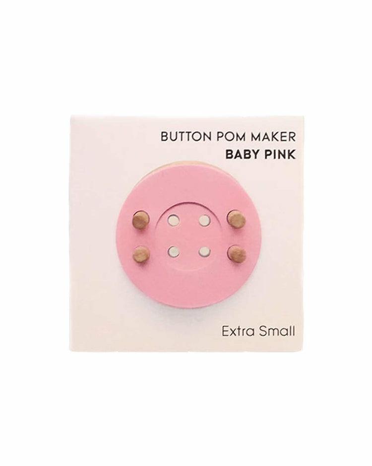 Button  In Baby Pink  |  Wooden Toys Arts + Crafts Arts + Crafts