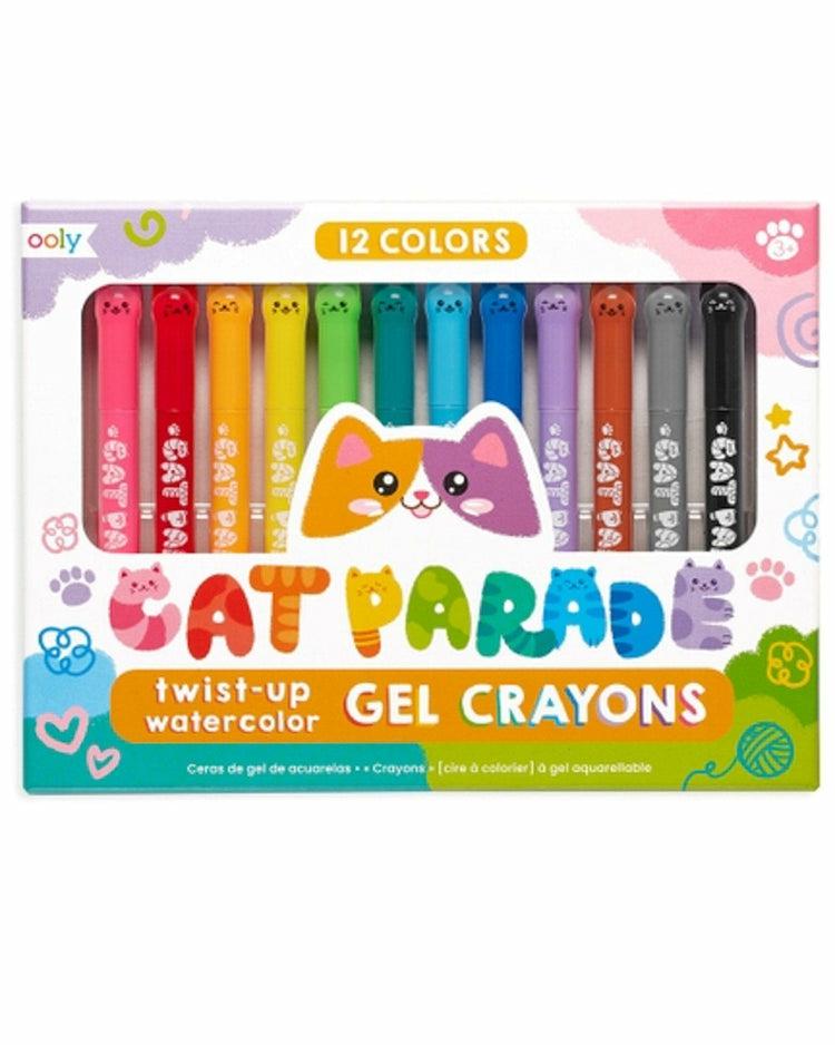 Cat Parade Gel Crayons  |  Arts + Crafts Arts + Crafts Arts + Crafts