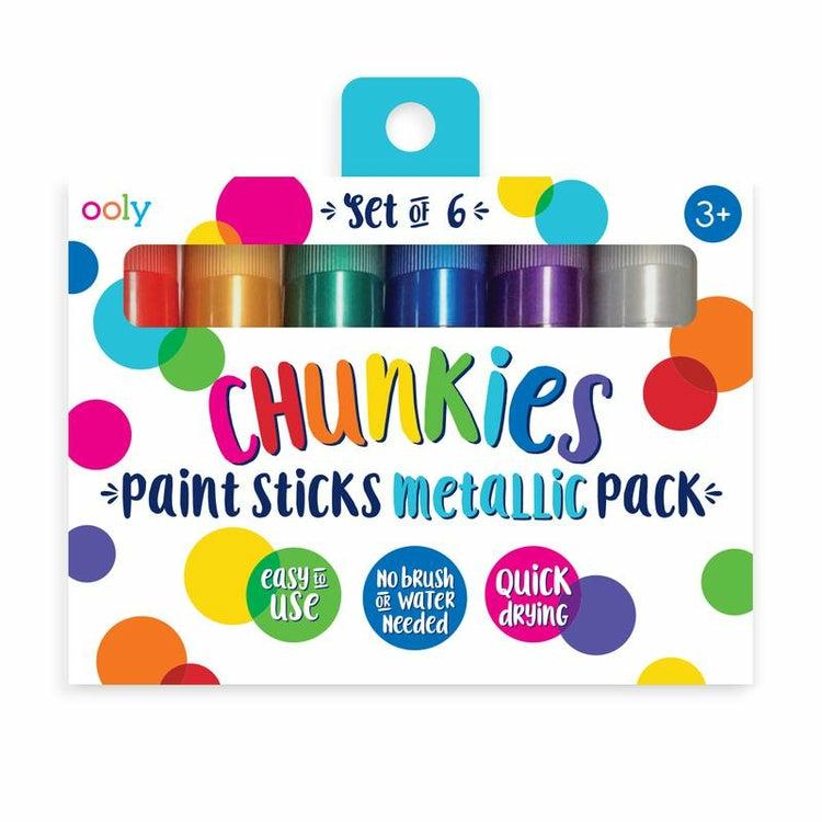 Chunkies Paint Sticks Metallic – Set Of 6  |  Arts + Crafts Arts + Crafts Arts + Crafts