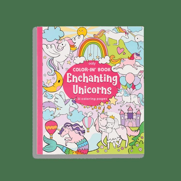 Color-In’ Book: Enchanting Unicorns  |  Arts + Crafts Arts + Crafts Arts + Crafts