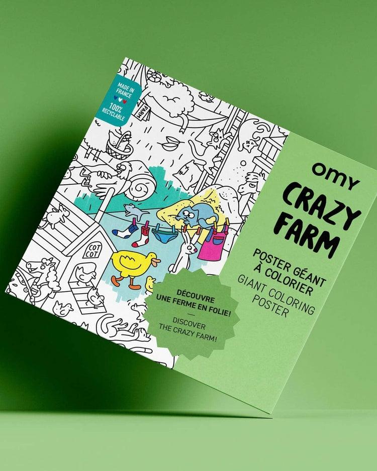 Crazy Farm Giant Poster  |  Arts + Crafts Arts + Crafts Arts + Crafts