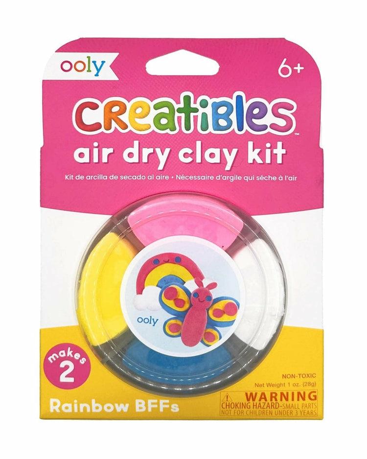 Creatibles D.I.Y. Air-Dry Clay Kit: Rainbow Bffs  |  Arts + Crafts Arts + Crafts Arts + Crafts