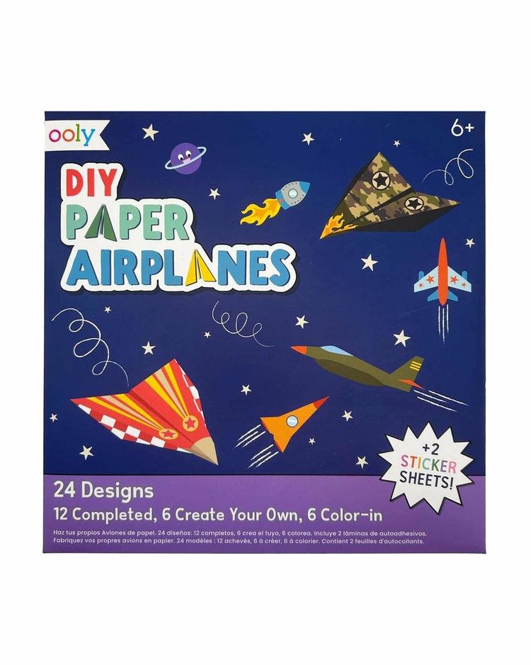 D.I.Y. Paper Air Planes Activity Kit  |  Arts + Crafts Arts + Crafts Arts + Crafts