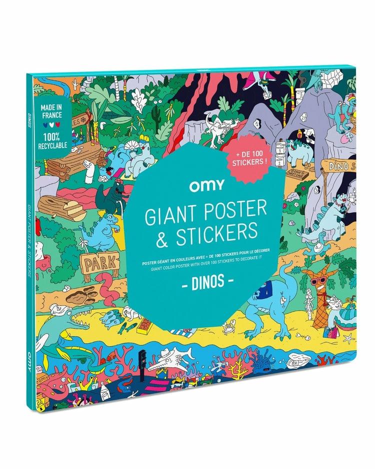 Dino Giant Sticker Poster  |  Arts + Crafts Arts + Crafts Arts + Crafts