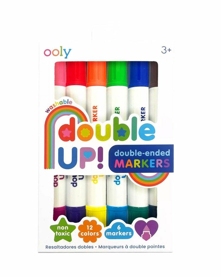 Double Up! Double-Ended Markers Set Of 6  |  Arts + Crafts Arts + Crafts Arts + Crafts