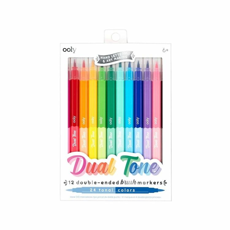 Dual Tone Double-Ended Brush Markers  |  Arts + Crafts Arts + Crafts Arts + Crafts