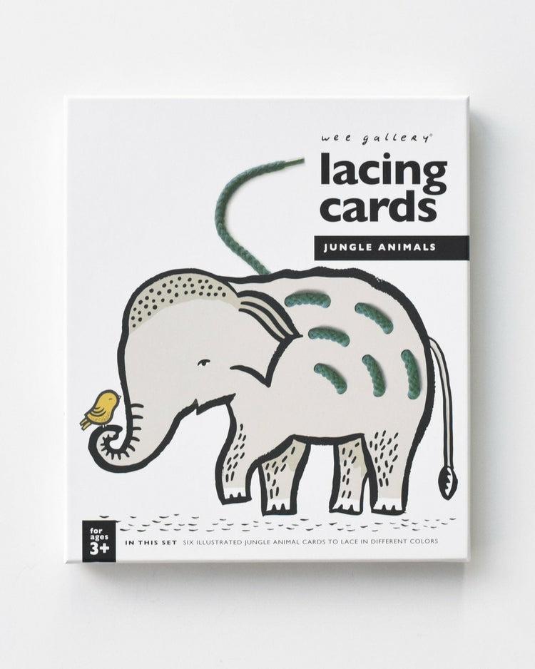 Jungle Animals Lacing Cards  |  Stem + Learning Tools Arts + Crafts Arts + Crafts