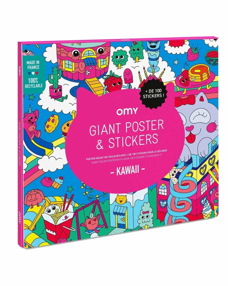 Kawaii Giant Sticker Poster  |  Arts + Crafts Arts + Crafts Arts + Crafts