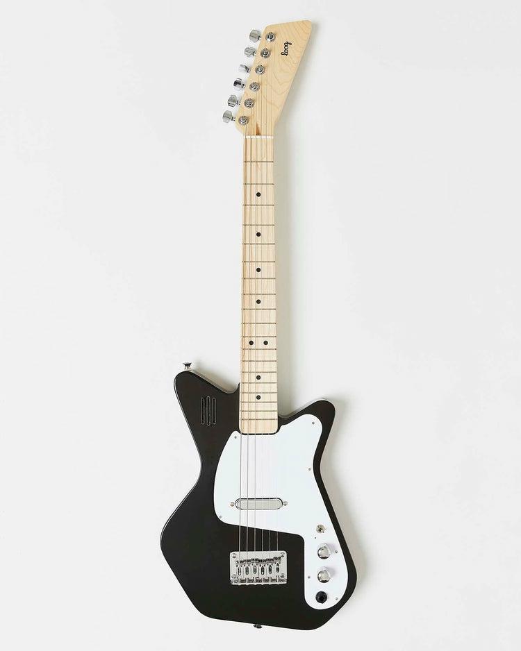 Loog Pro Vi Electric With Built-In Amp In Black  |  Music Music Music