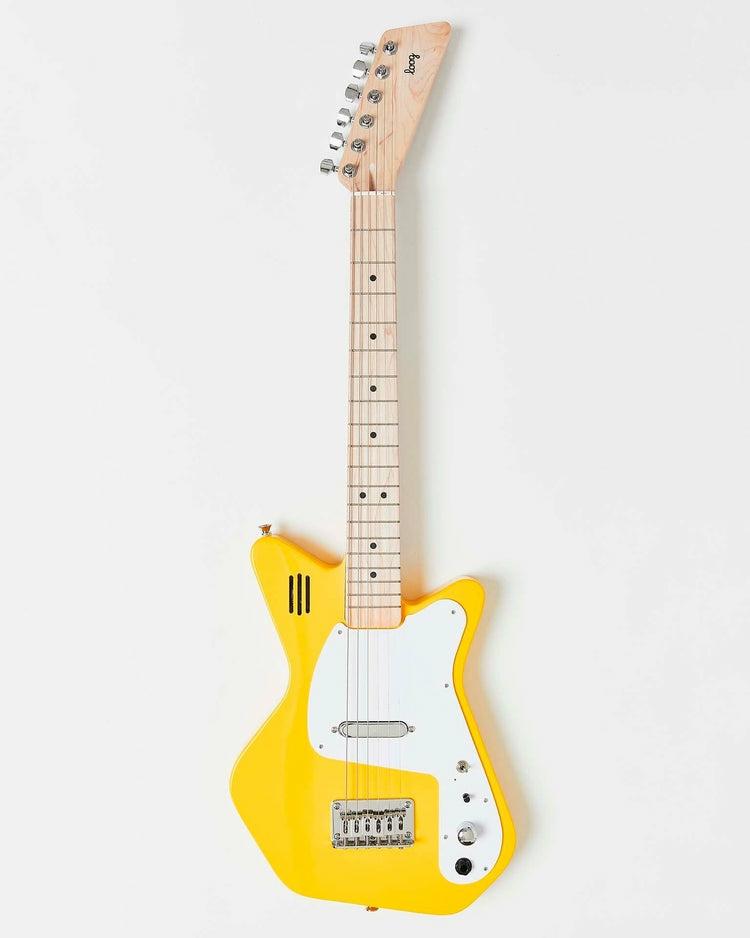 Loog Pro Vi Electric With Built-In Amp In Yellow  |  Music Music Music