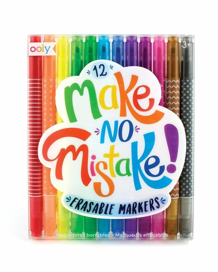 Make No Mistake! Erasable Markers  |  Arts + Crafts Arts + Crafts Arts + Crafts