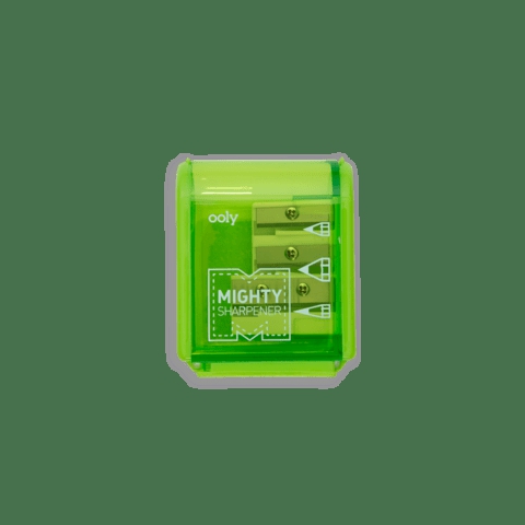 Mighty Pencil Sharpener In Green  |  Arts + Crafts Arts + Crafts Arts + Crafts