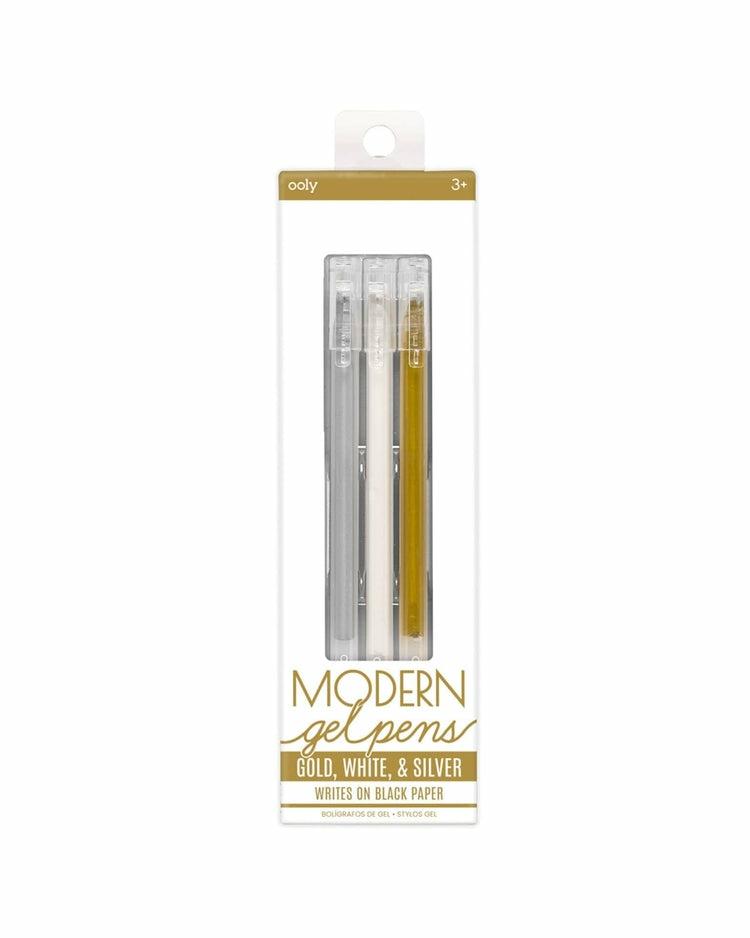 Modern Writers Pens Set Of 3  |  Arts + Crafts Arts + Crafts Arts + Crafts