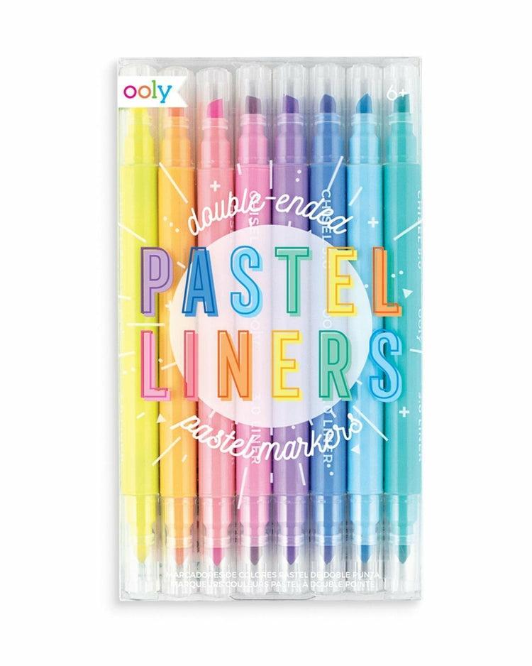 Pastel Liners Double-Ended Markers  |  Arts + Crafts Arts + Crafts Arts + Crafts