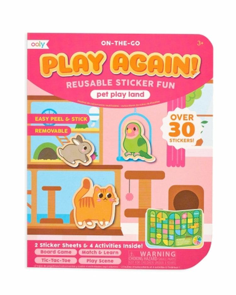 Play Again! Mini Activity Kit – Pet Play Land  |  Arts + Crafts Arts + Crafts Arts + Crafts