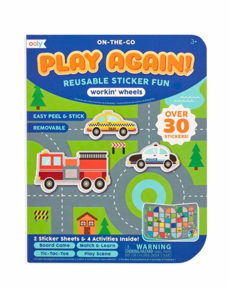 Play Again! Mini Activity Kit – Working Wheels  |  Arts + Crafts Arts + Crafts Arts + Crafts