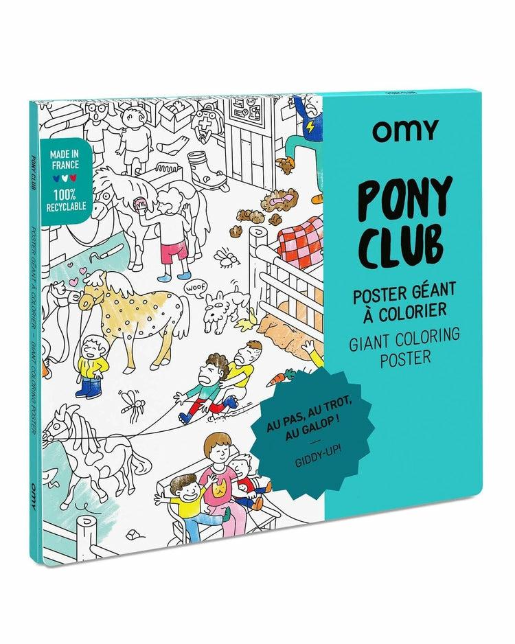 Pony Club Giant Poster  |  Arts + Crafts Arts + Crafts Arts + Crafts