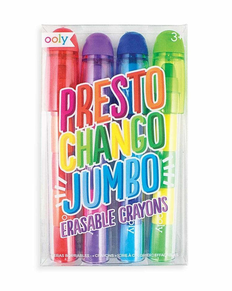 Presto Chango Jumbo Erasable Crayons  |  Arts + Crafts Arts + Crafts Arts + Crafts