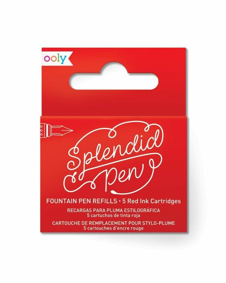 Splendid Ink Refills In Red  |  Arts + Crafts Arts + Crafts Arts + Crafts