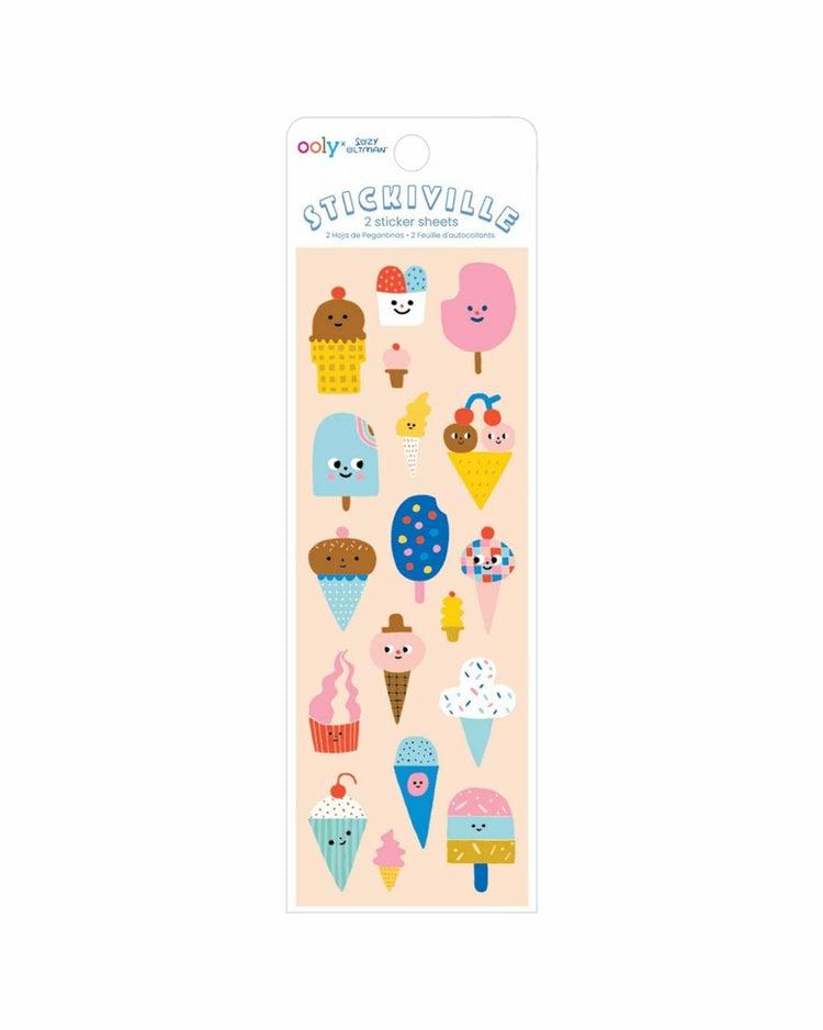 Stickiville Ice Cream Stickers  |  Arts + Crafts Arts + Crafts Arts + Crafts