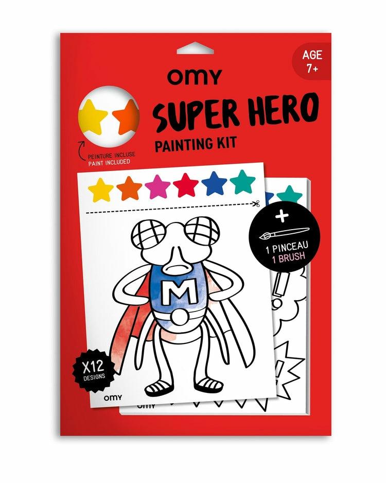 Super Hero Painting Kit  |  Arts + Crafts Arts + Crafts Arts + Crafts