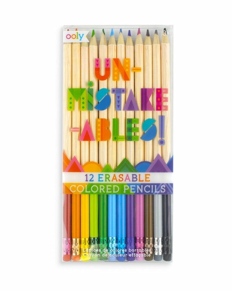 Unmistakeables Erasable Colored Pencils  |  Arts + Crafts Arts + Crafts Arts + Crafts