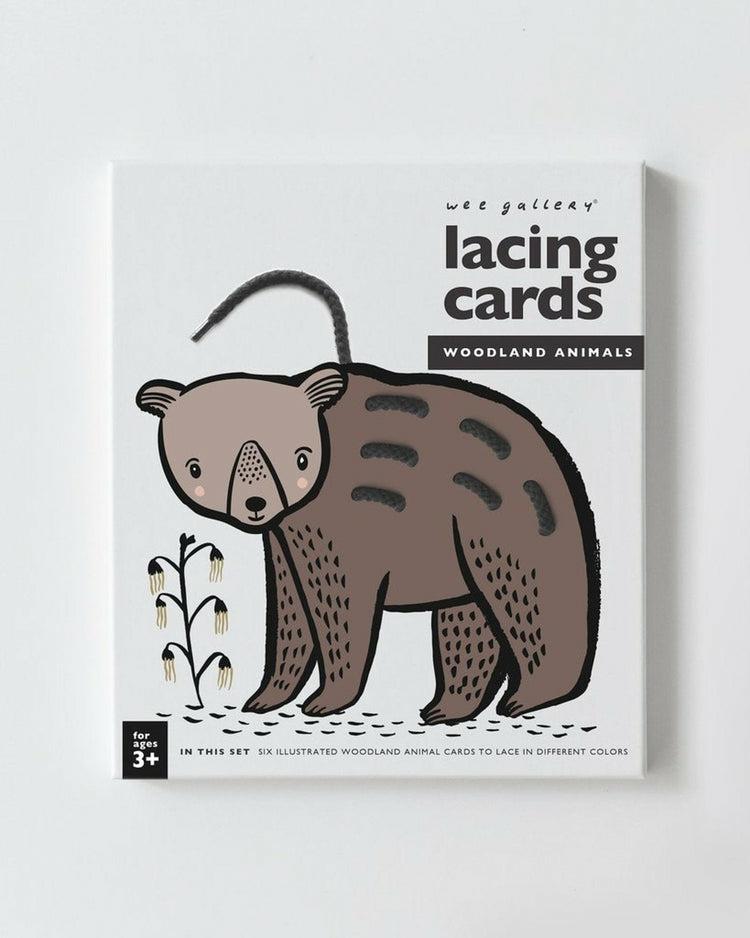 Woodlands Animals Lacing Cards  |  Arts + Crafts Arts + Crafts Arts + Crafts