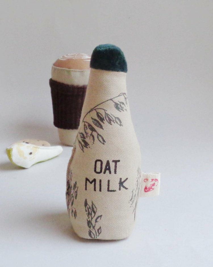 Oat Milk Bottle Soft Toy  |  Kitchen Kitchen Kitchen